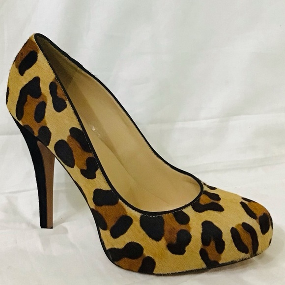 Talbots Pony Hair Platform Heels - Picture 11 of 12